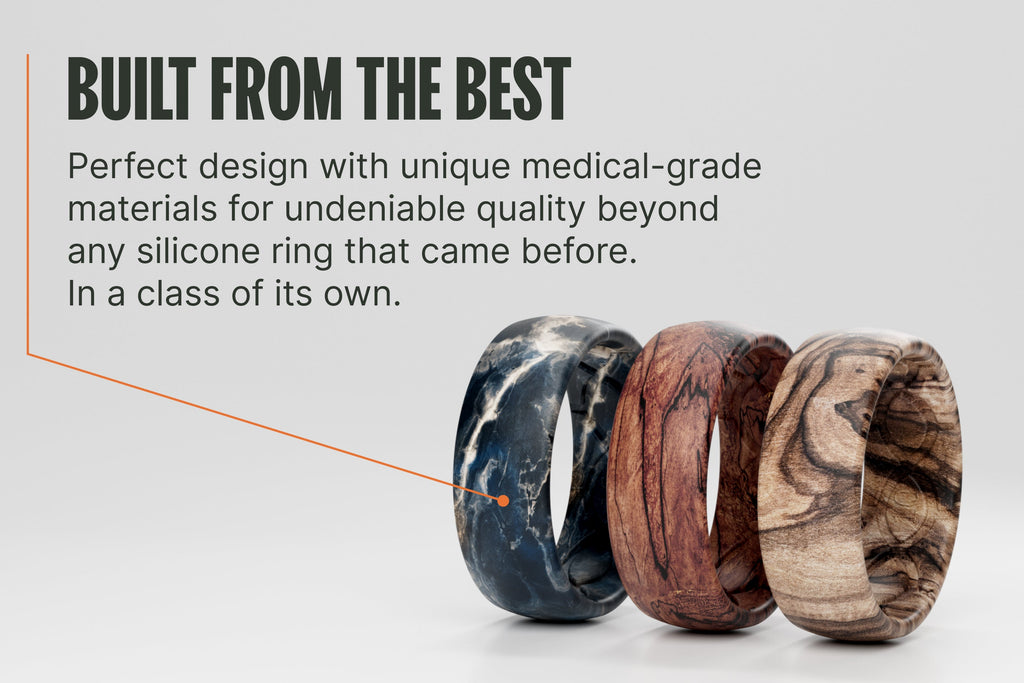 Nomad Burled Walnut Ring