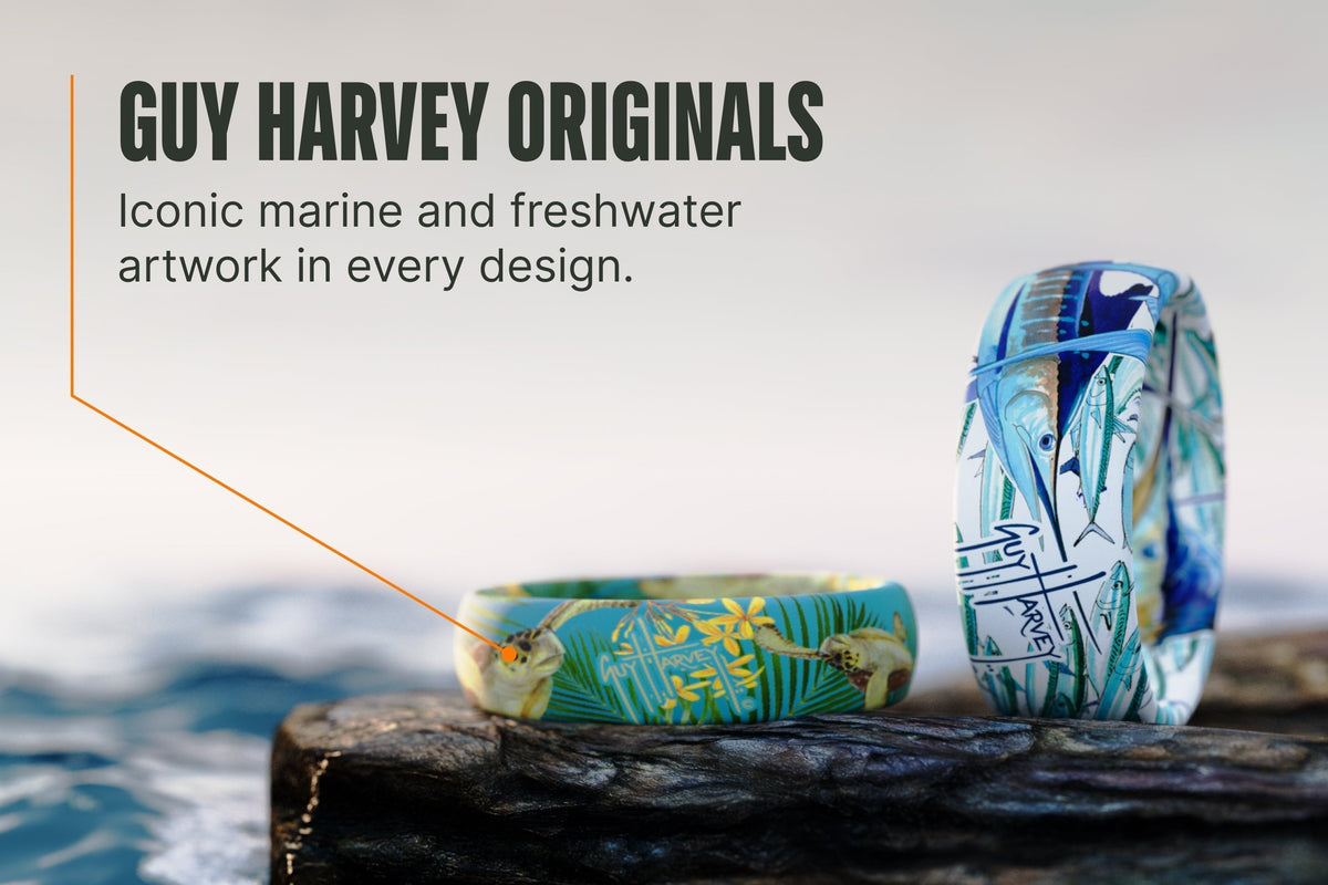 Guy Harvey Mahi Skin Ring