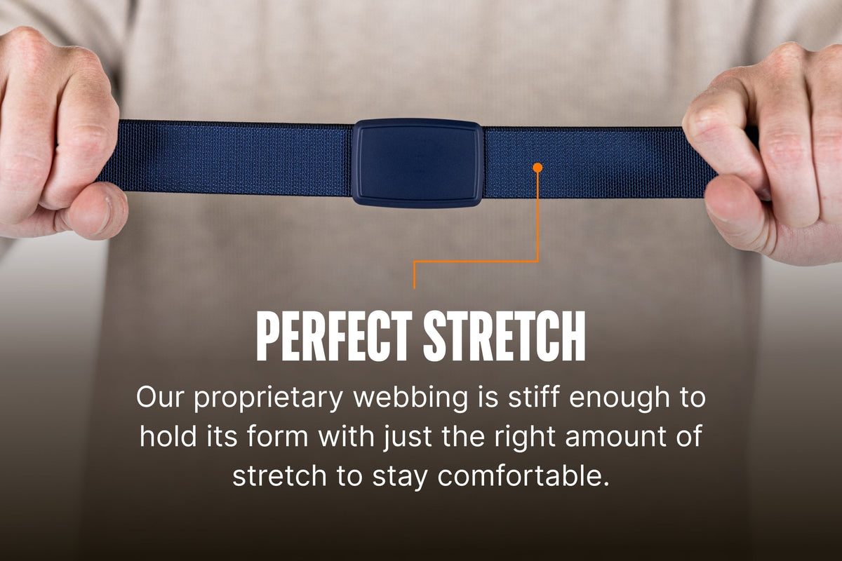 Groove Tech Belt® - Light Grey